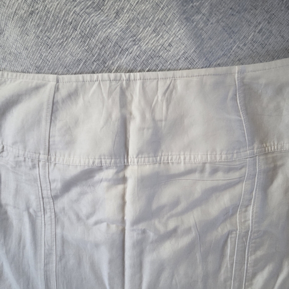 Anthropologie Ivory Knee-Length Midi Skirt NWT Size 2 | Spring Resort - Picture 10 of 10